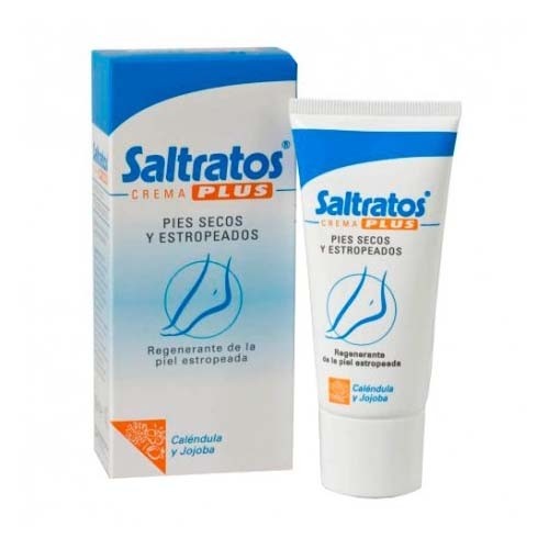 Saltratos plus crema pies muy secos estropeados (100 ml)